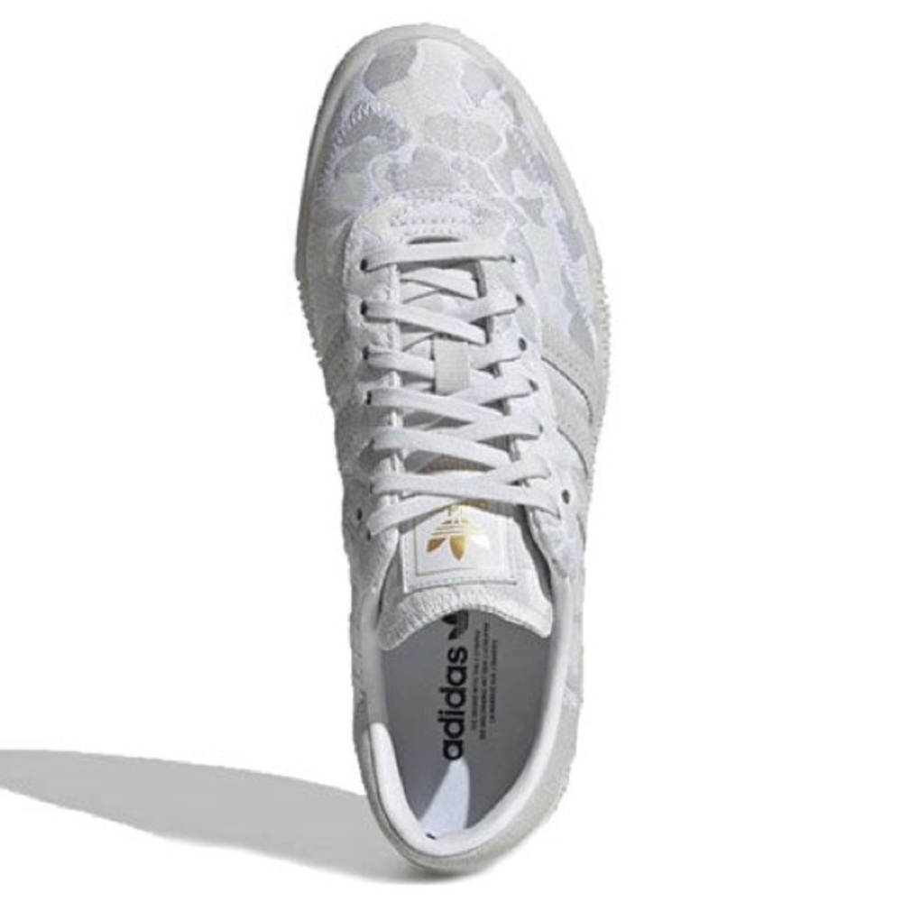 NWOT – Adidas Sambrose White Camo Platform Shoes – Size 8 - Picture 3 of 12